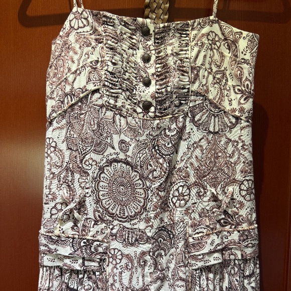 L.A.M.B Spring 2008 Collection Mendhi Tattoo Print Dress - Picture 10 of 12